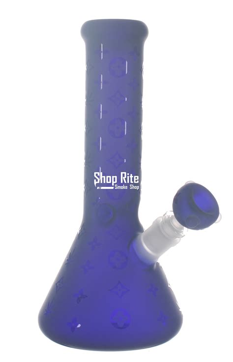 Louis Vuitton Themed bong blue 